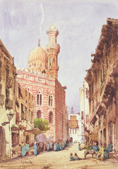 Eine Straße in Kairo von Gabriel Carelli